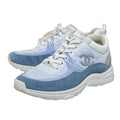 Chanel Sky Blue CC Sneaker 36.5