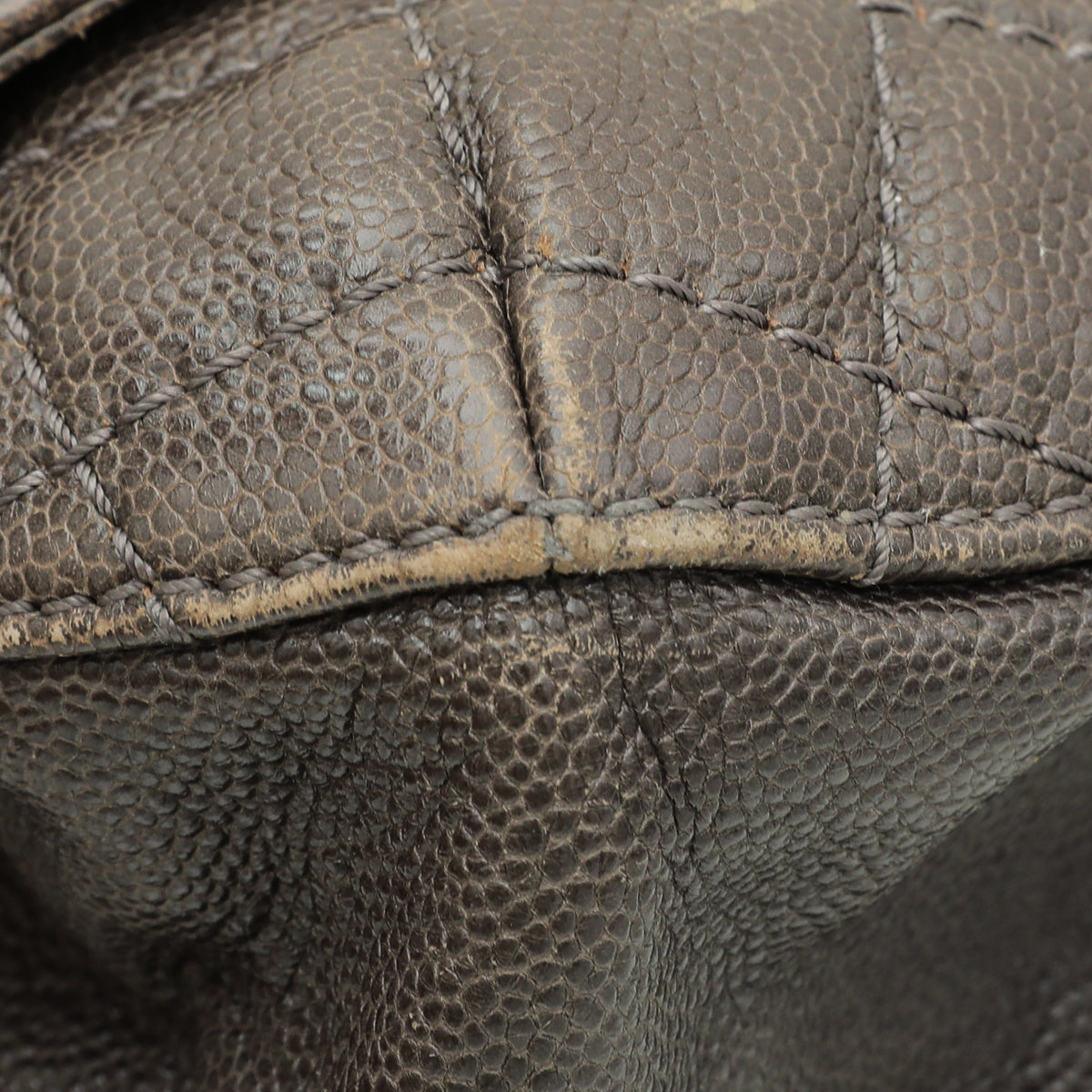 Chanel Brown CC Plate Hobo Flap Bag