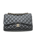 Chanel Black Classic Double Flap Bag