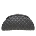 Chanel timeless clutch black