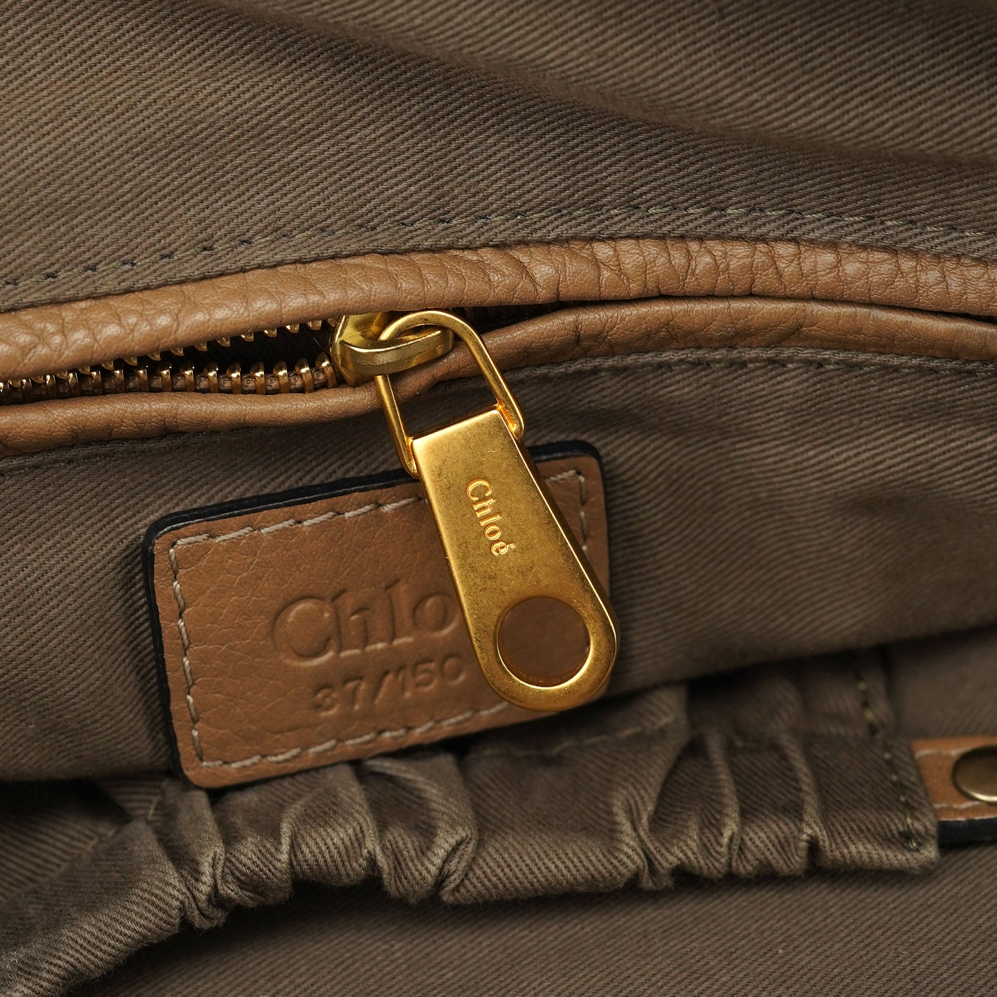 1/150 Brown Leather Cheetah Marcie Bag
