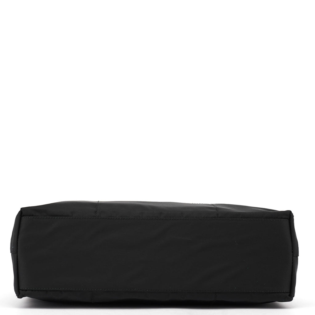 1998 Black Tessuto Plastic Tote Bag