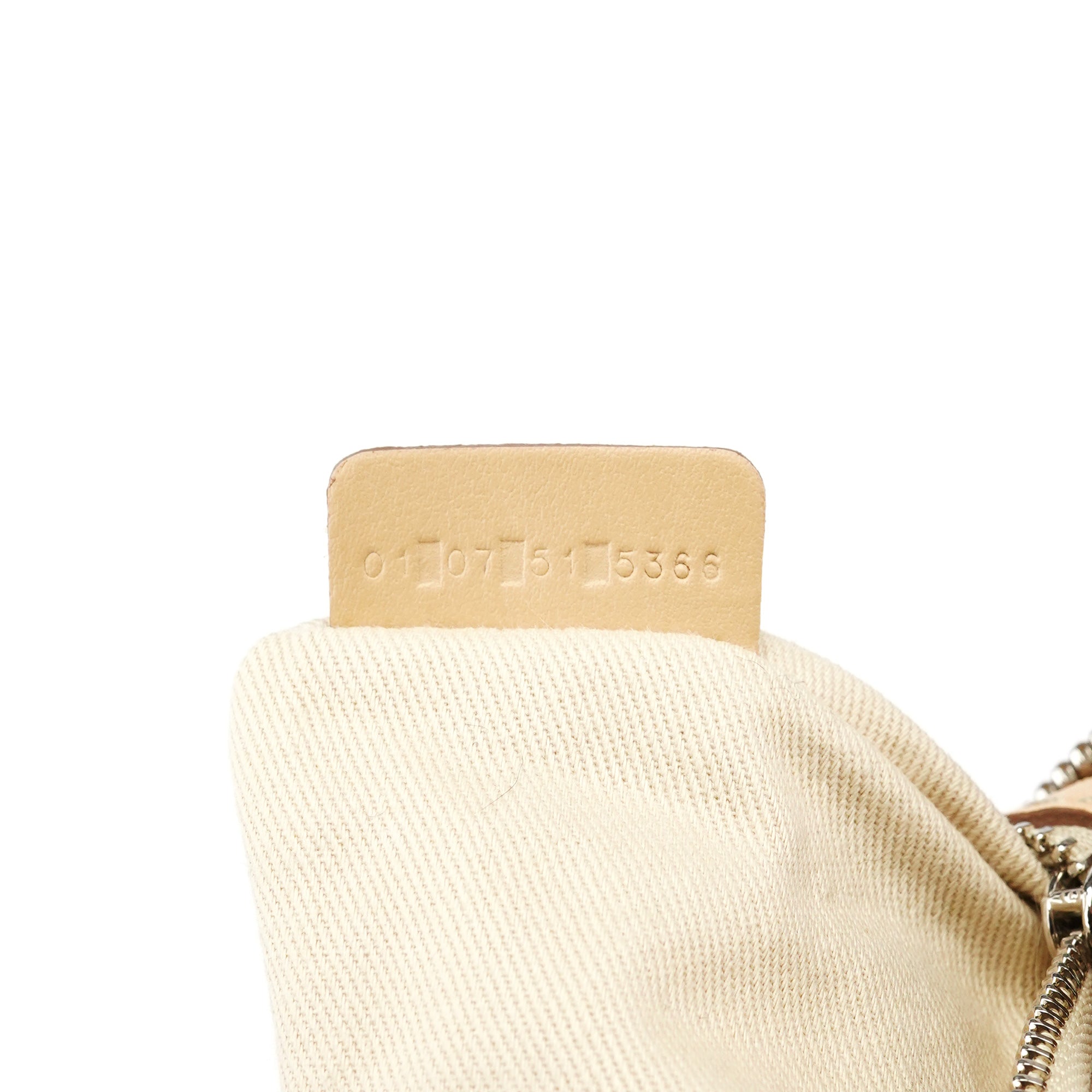 Beige Leather Small Paddington Shoulder Bag
