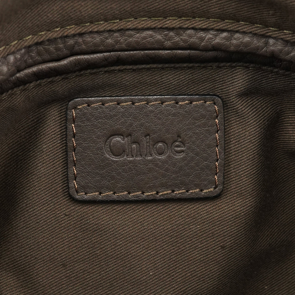 Anthracite Leather Marcie Shoulder Bag