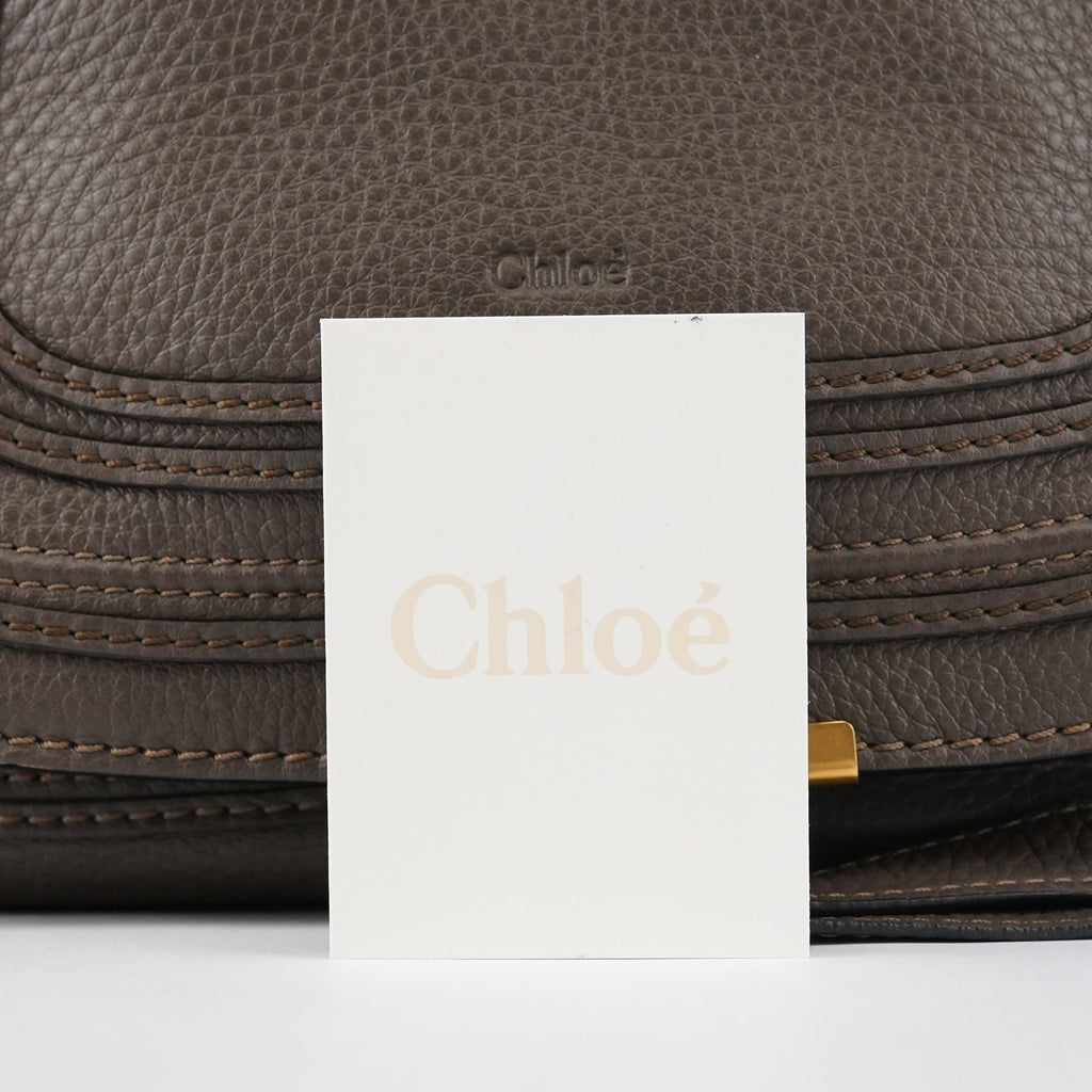 Anthracite Leather Marcie Shoulder Bag