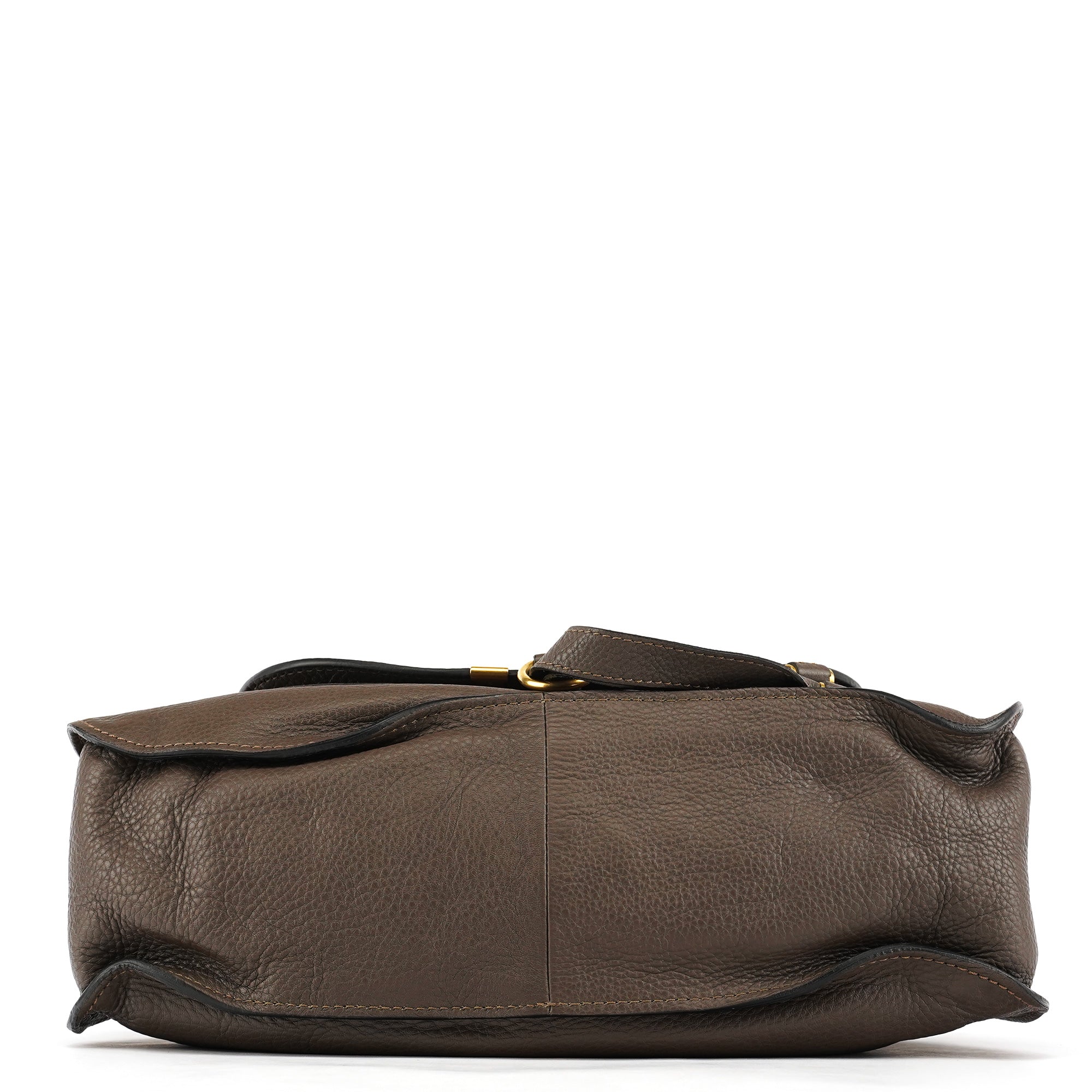Anthracite Leather Marcie Shoulder Bag