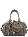 Anthracite Leather Paddington Shoulder Bag