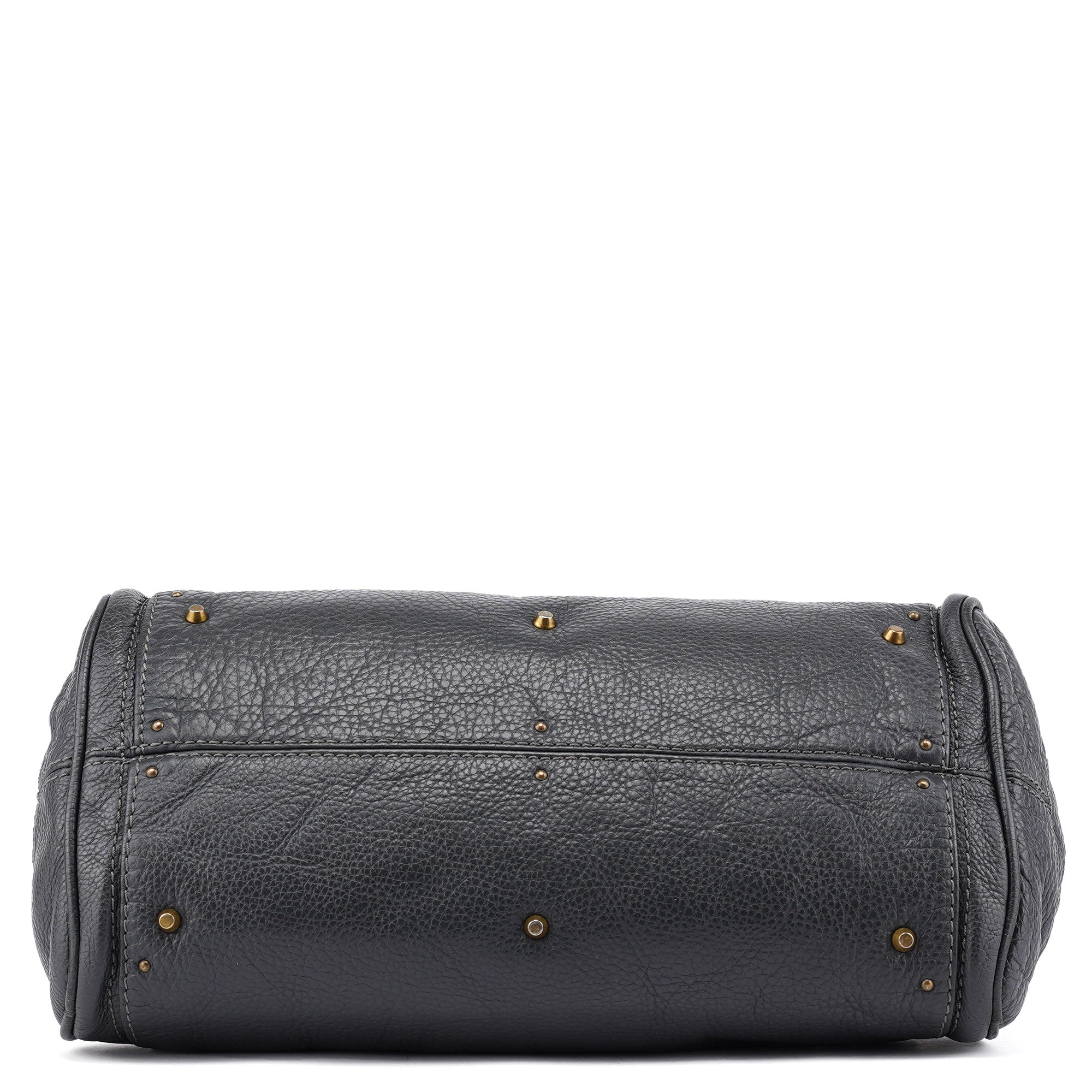 Anthracite Leather Paddington Shoulder Bag