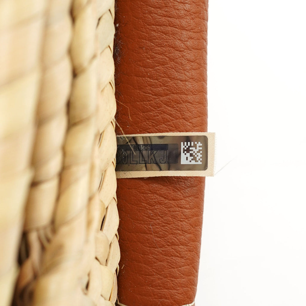 Beige Brown Marcie Basket Crossbody Bag