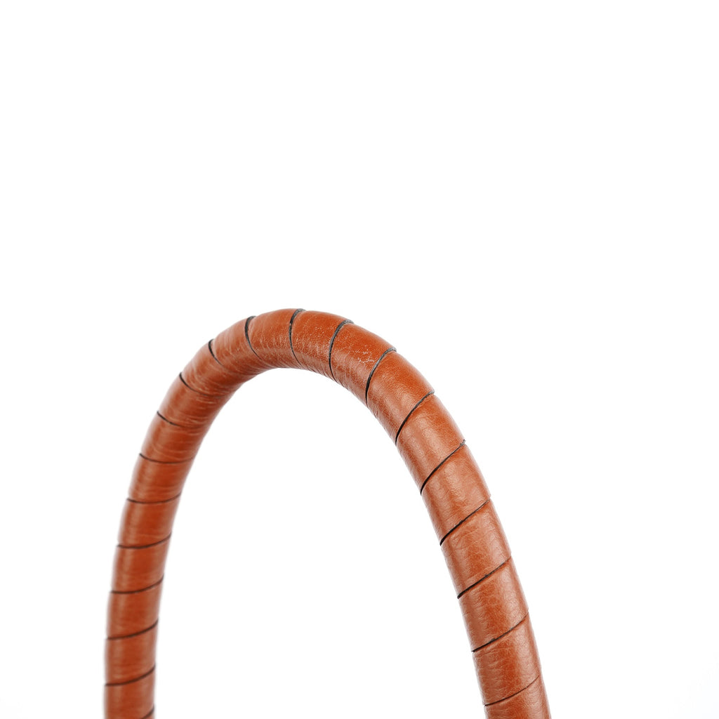 Beige Brown Raffia Marcie Tote Bag