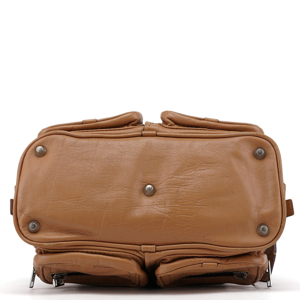 Beige Calfskin Betty Tote Bag