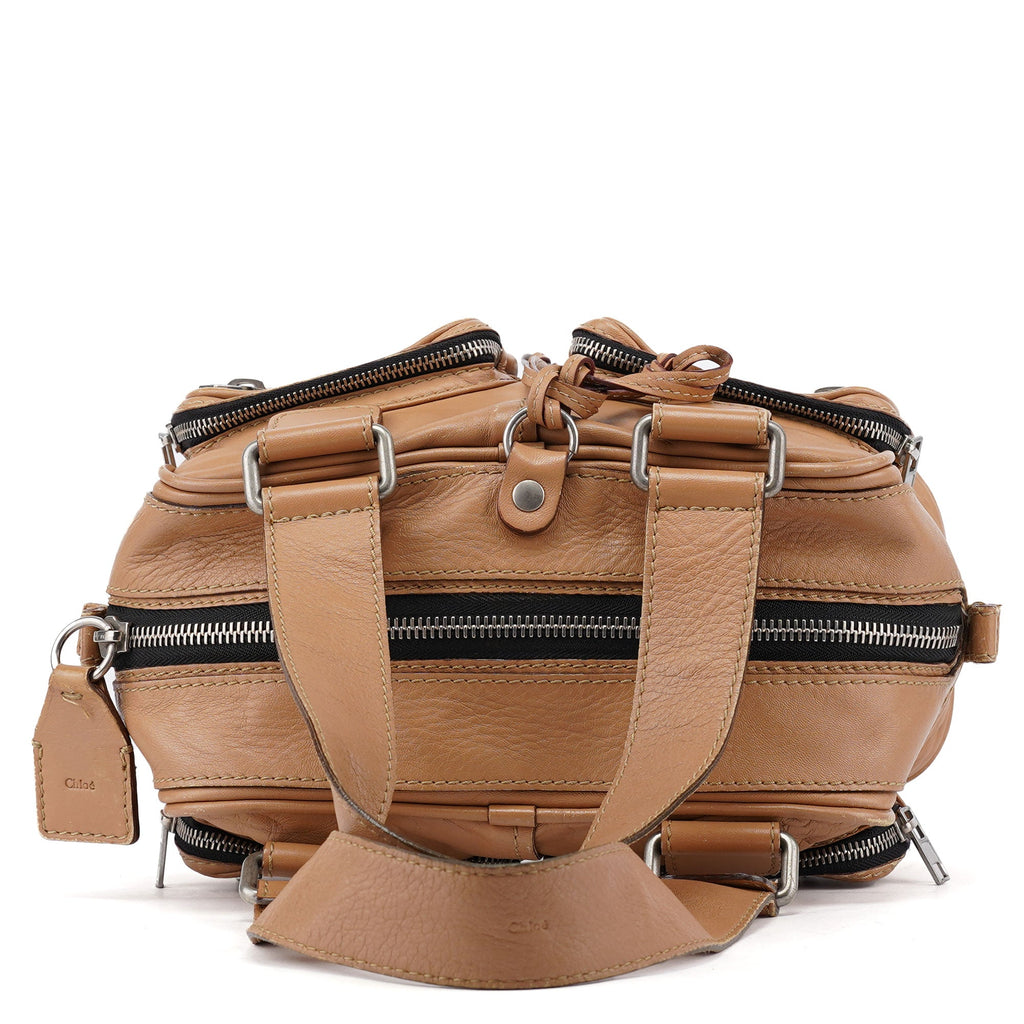 Beige Calfskin Betty Tote Bag