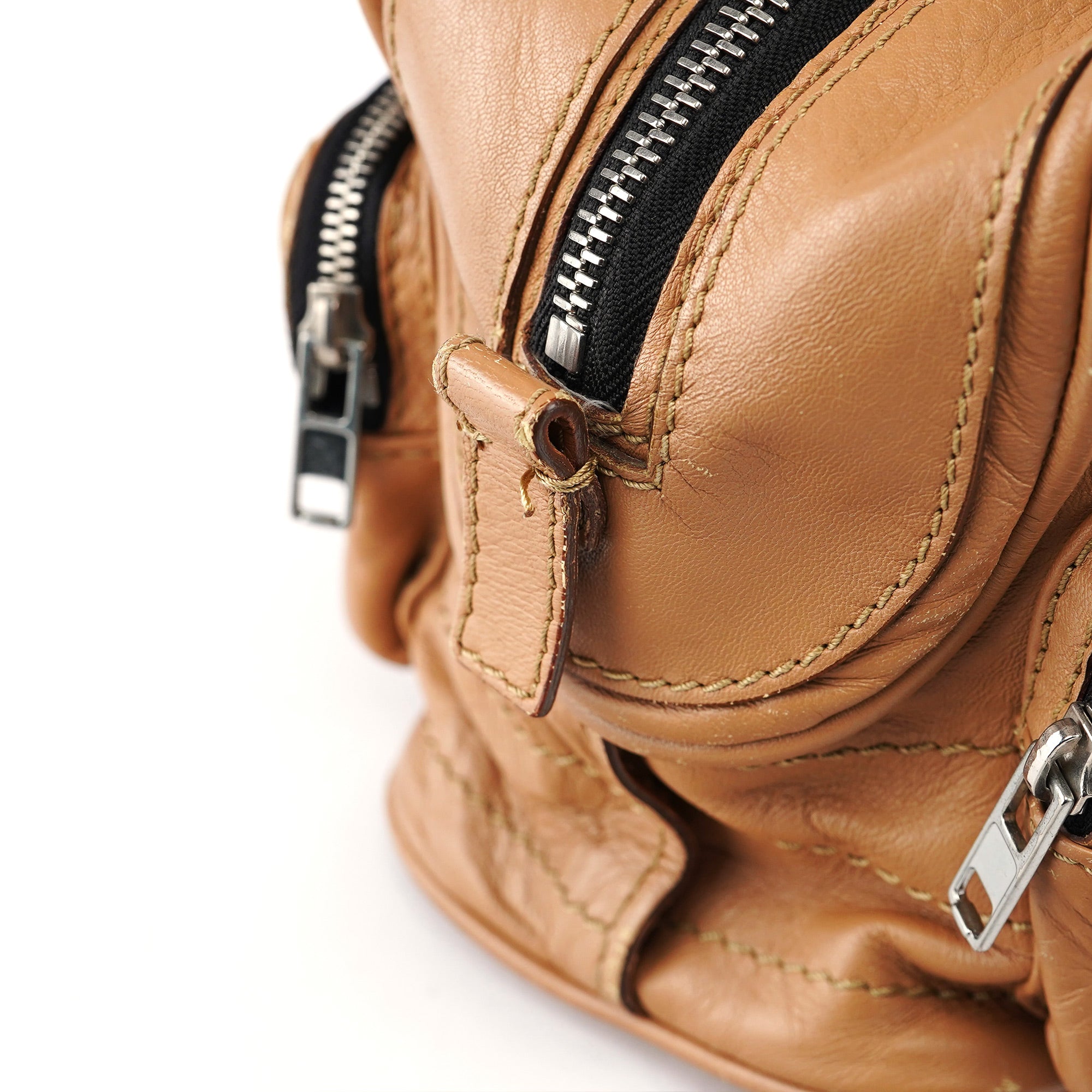 Beige Calfskin Betty Tote Bag