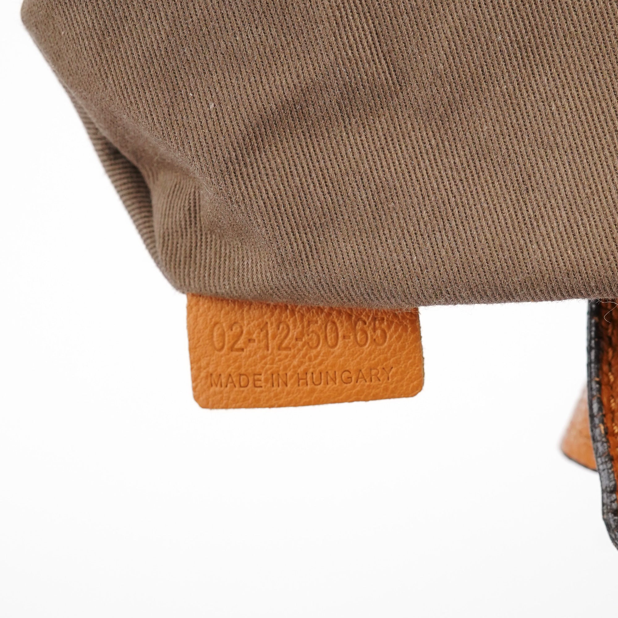 Beige Calfskin Turnlock 2-Way Bag