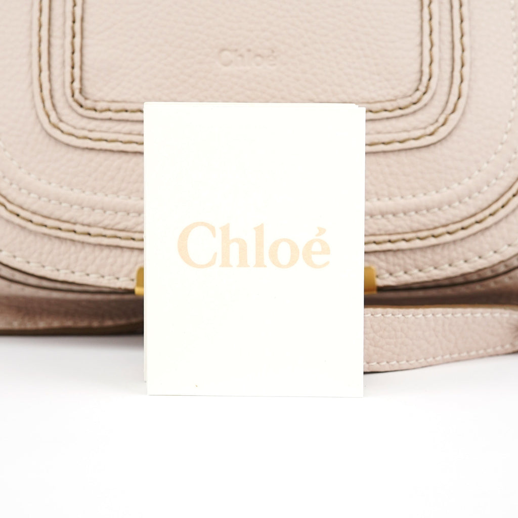 Beige Leather Marcie 2-Way Bag