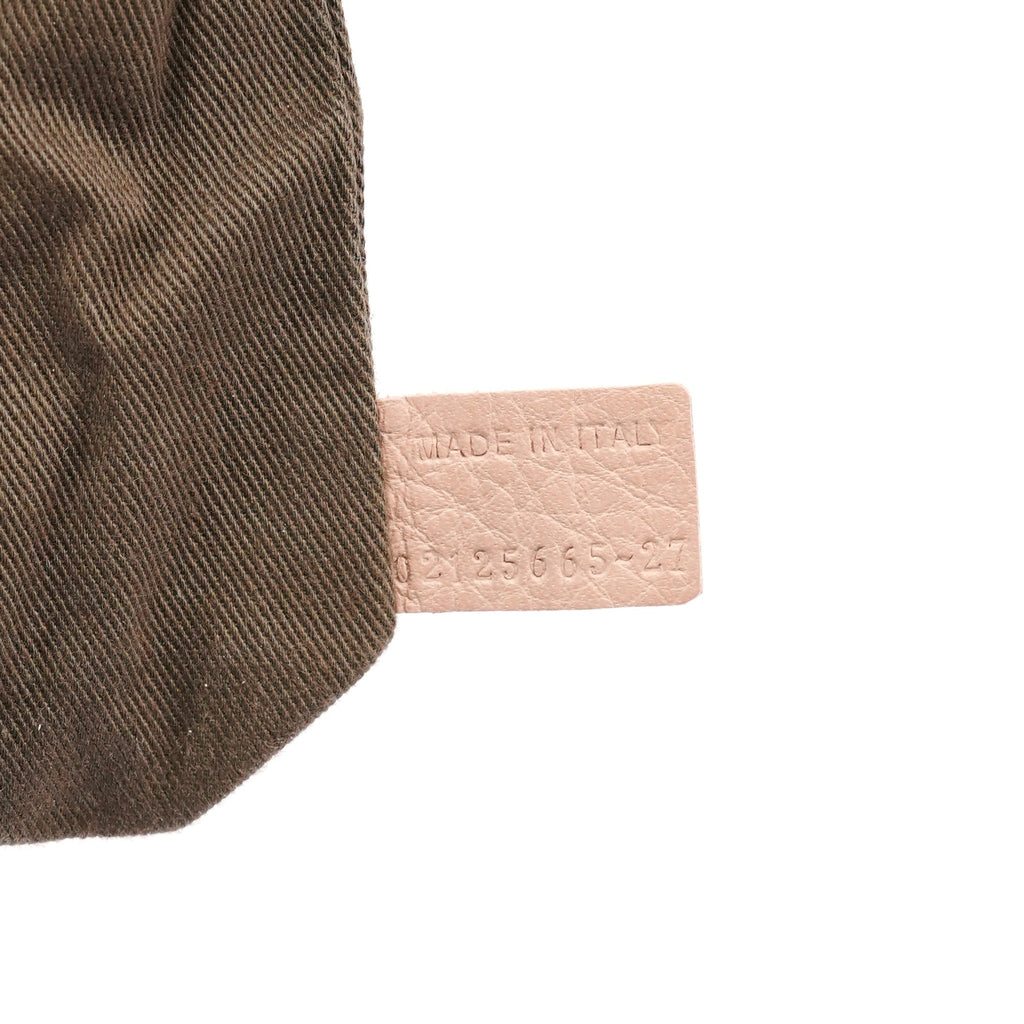 Beige Leather Marcie 2-Way Bag