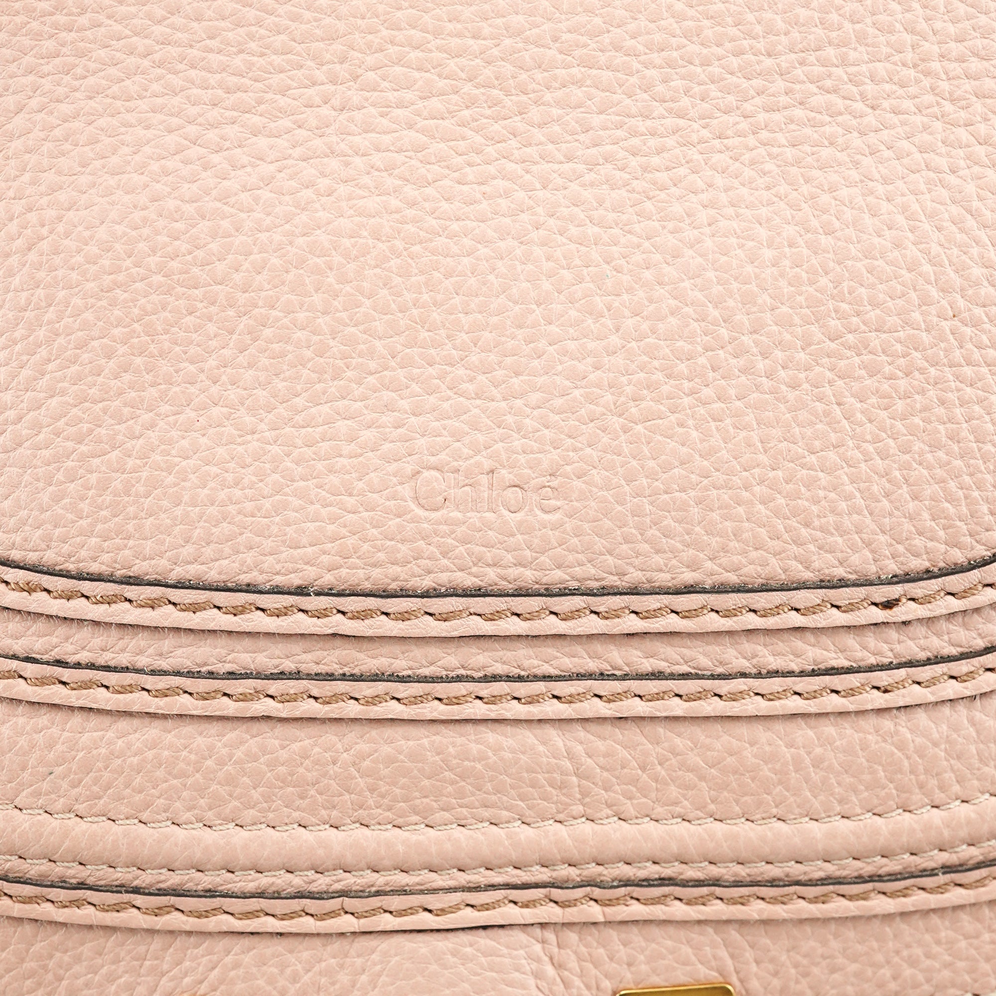 Beige Leather Marcie 2-Way Bag
