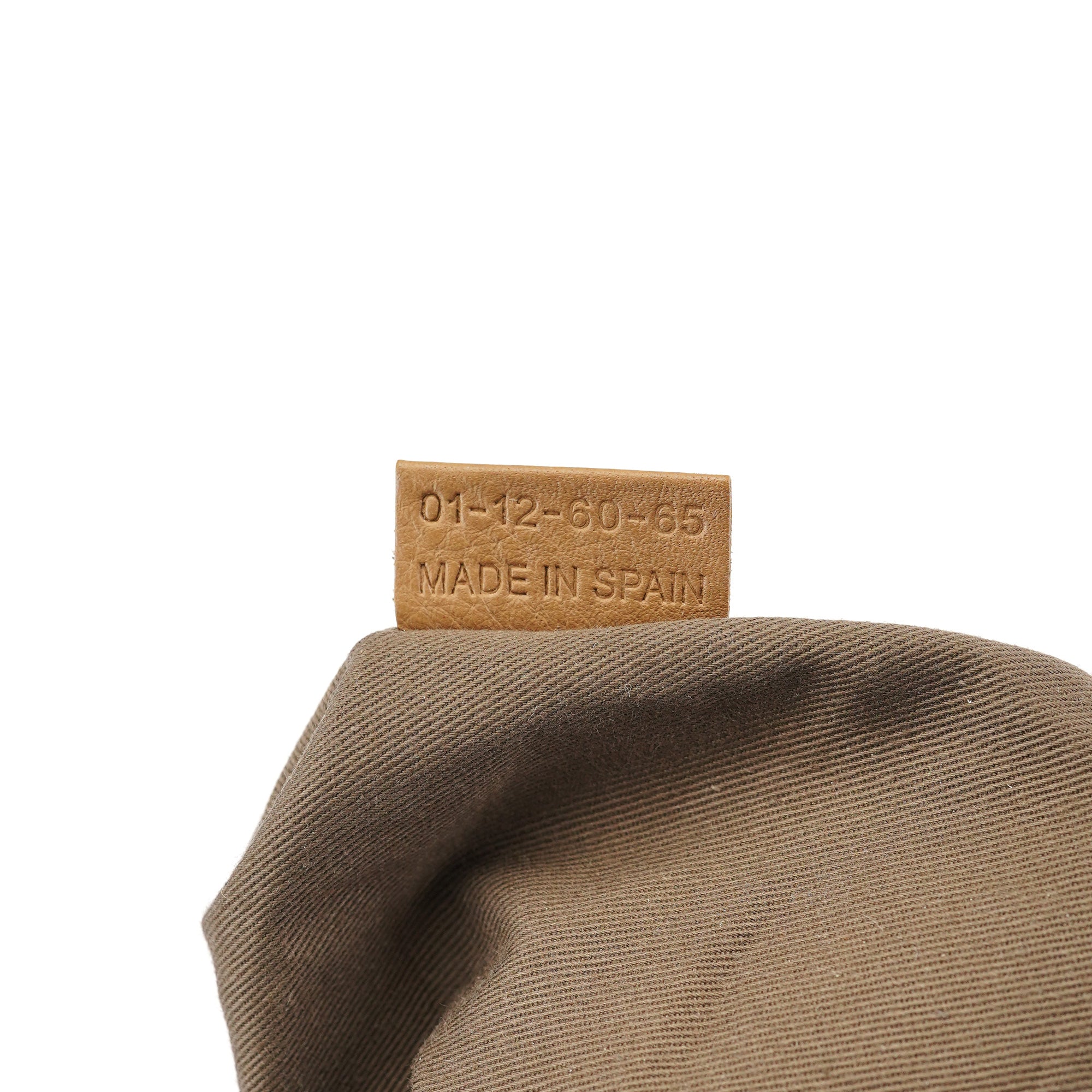 Beige Leather Marcie Crossbody Bag