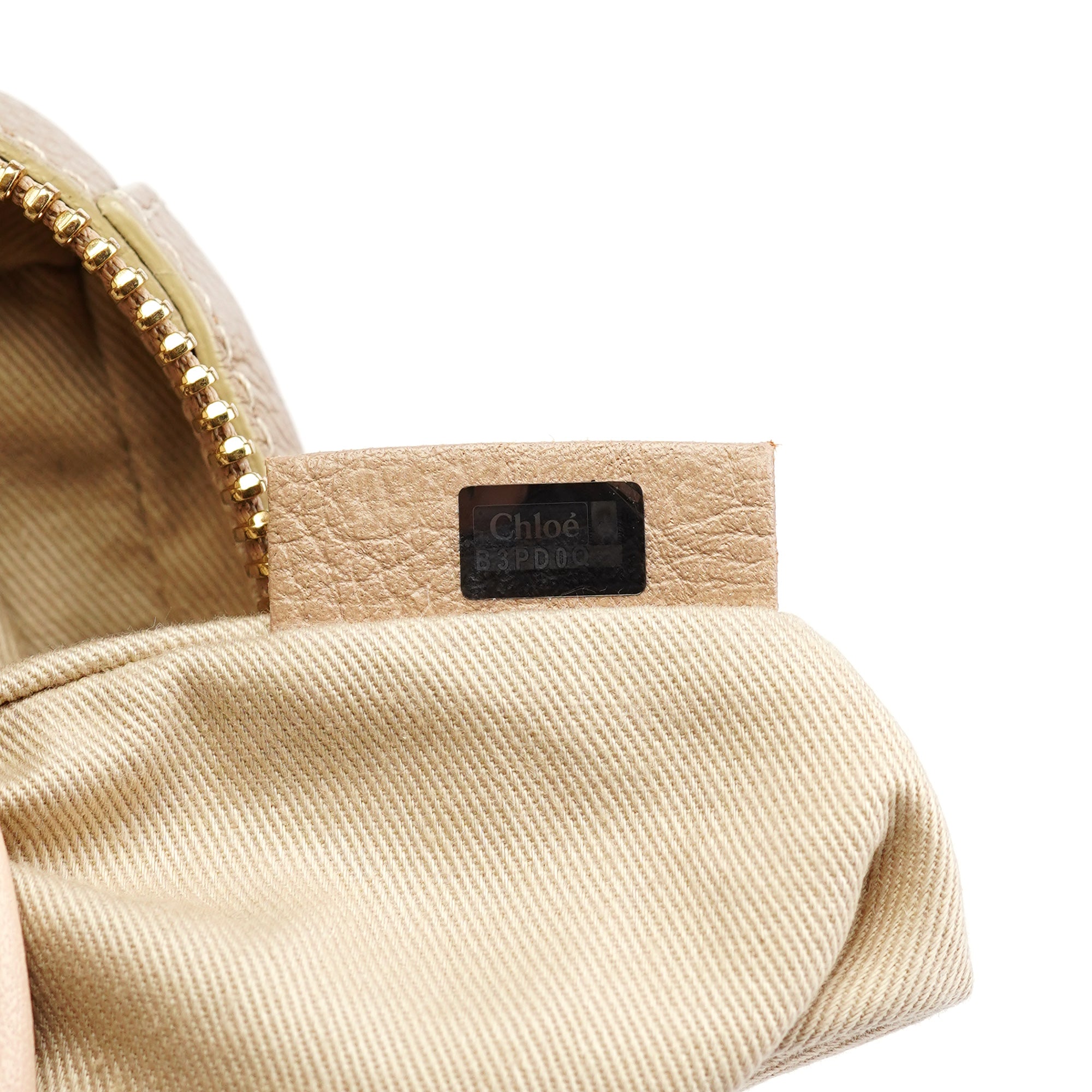 Beige Leather Paraty 2-Way Bag