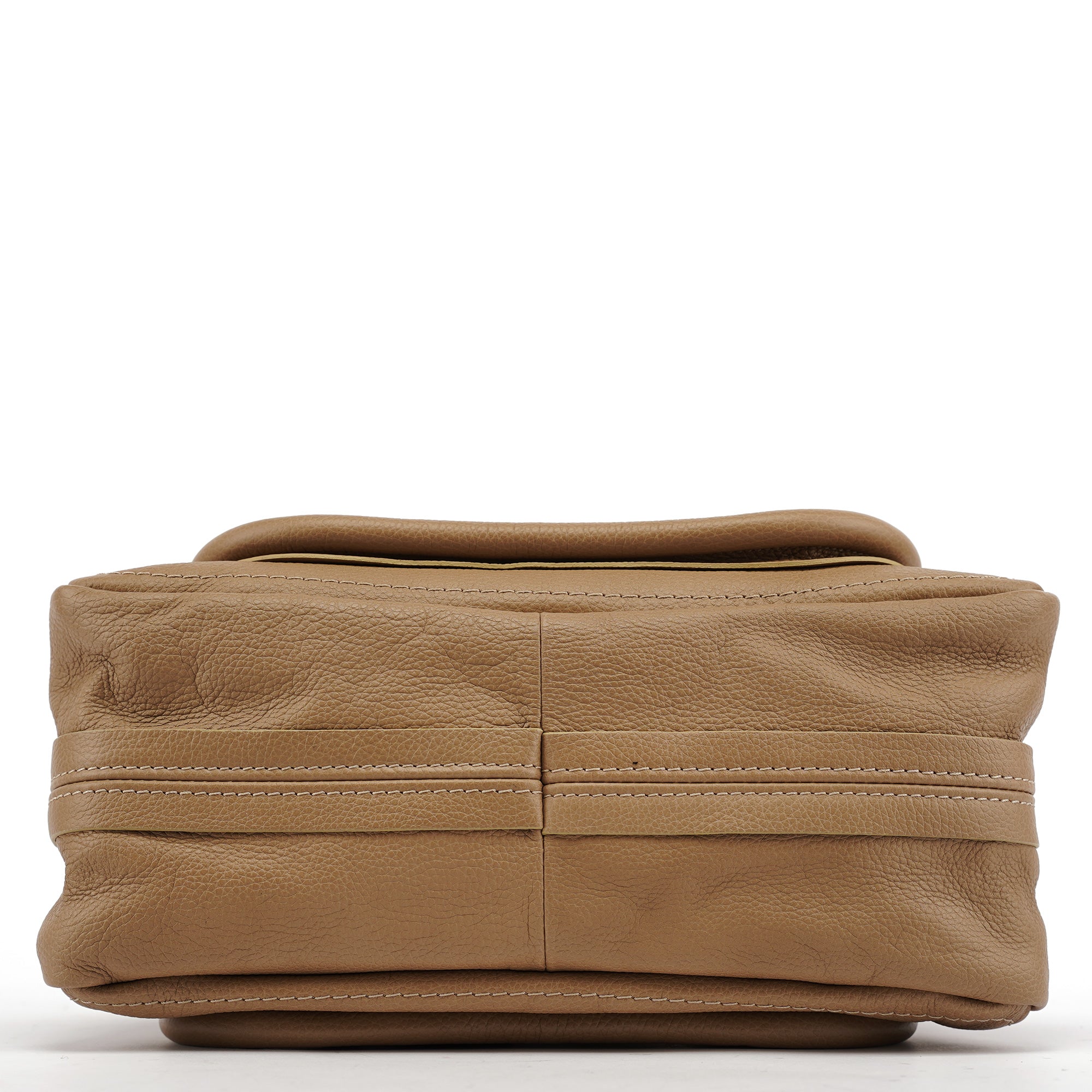 Beige Leather Paraty 2-Way Bag