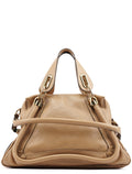 Beige Leather Paraty 2-Way Bag