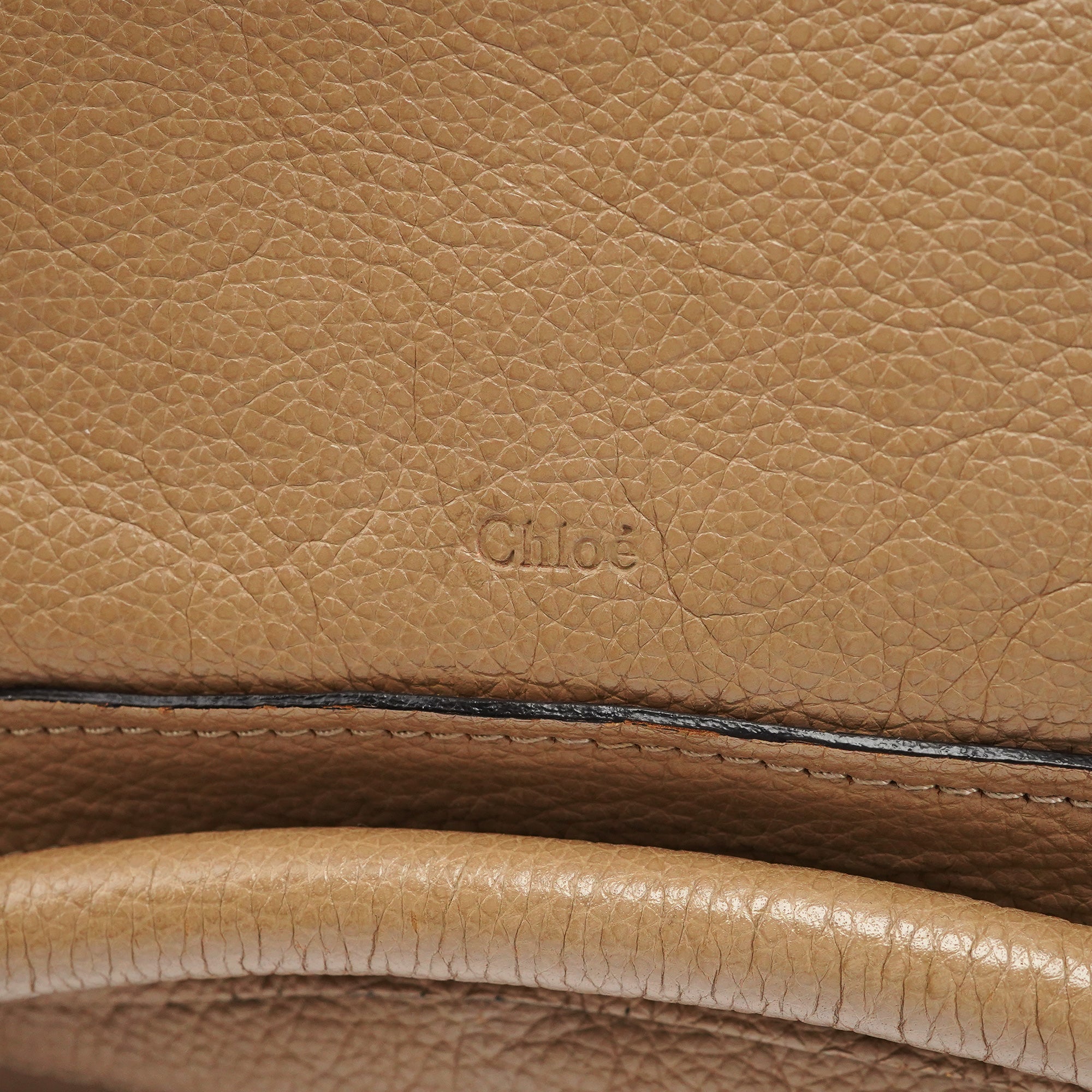 Beige Leather Paraty 2-Way Bag