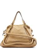 Beige Leather Paraty 2-Way Bag