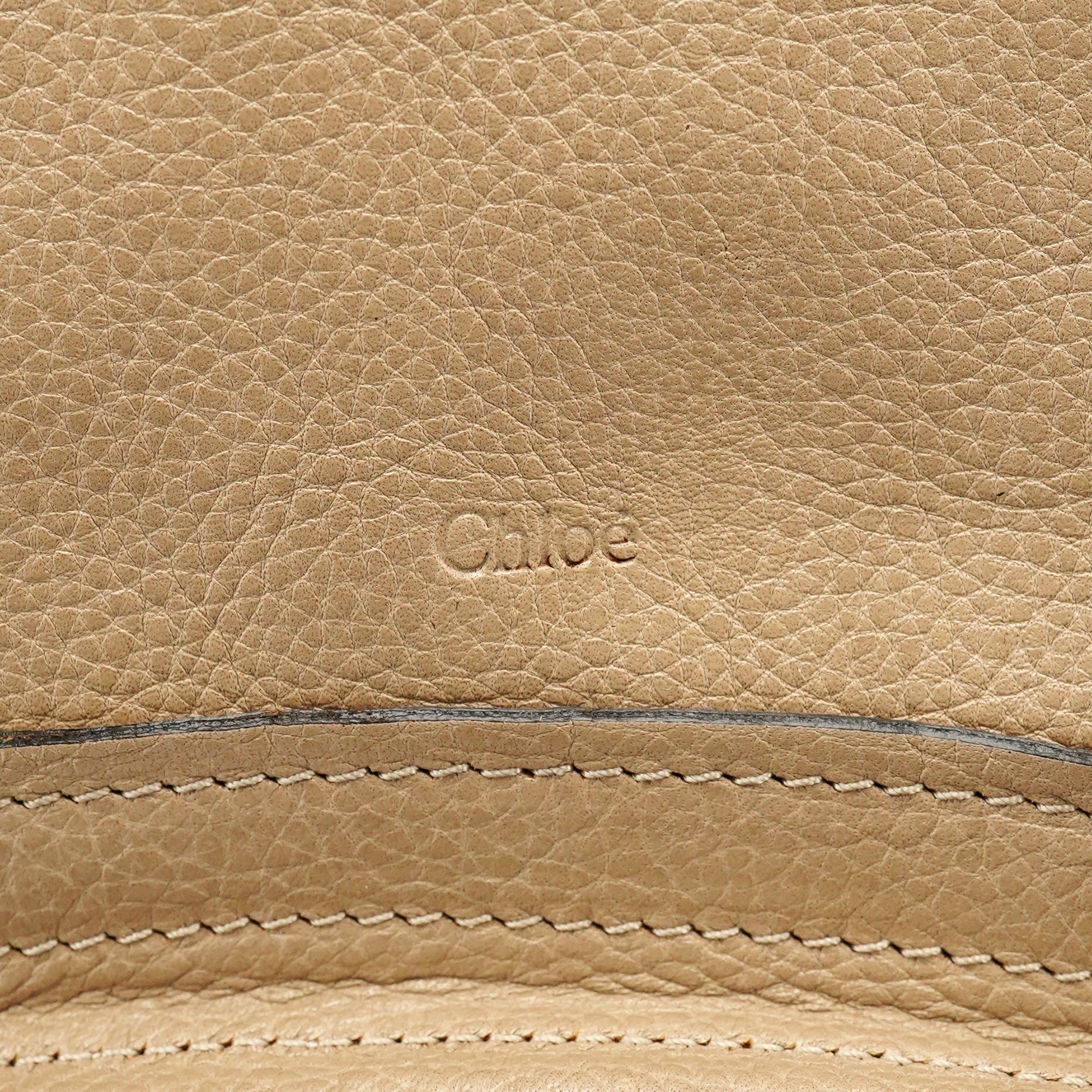 Beige Leather Paraty 2-Way Bag