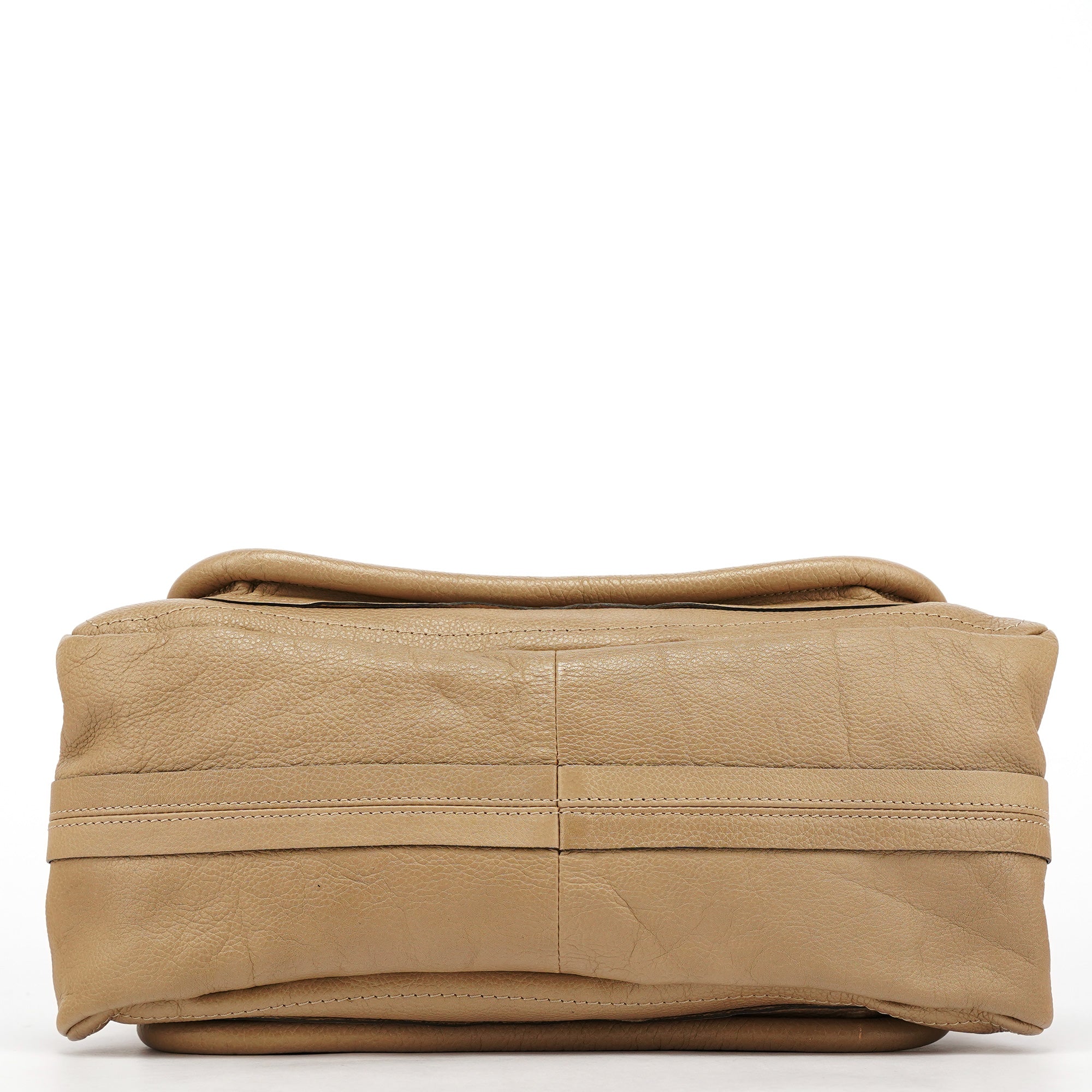 Beige Leather Paraty 2-Way Bag