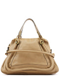 Beige Leather Paraty 2-Way Bag