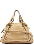 Beige Leather Paraty 2-Way Bag