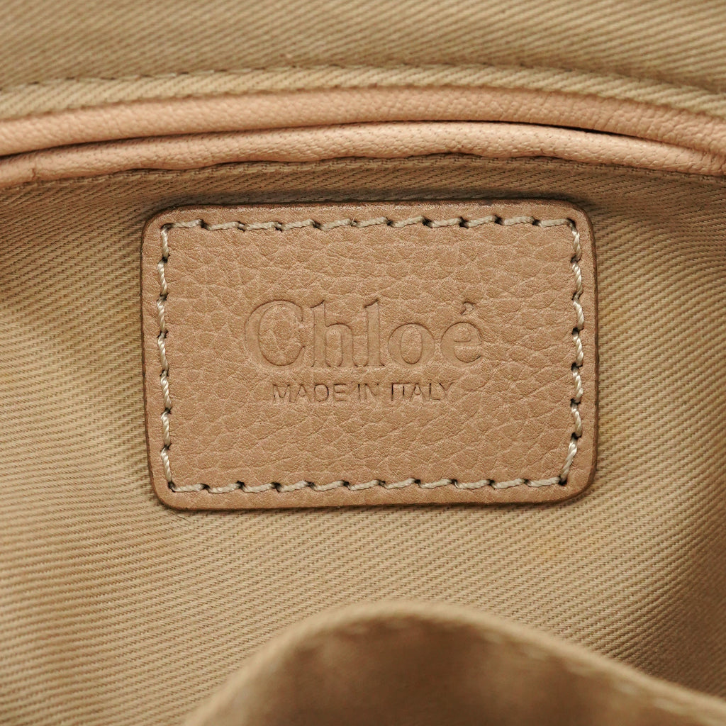 Beige Leather Paraty 2-Way Bag
