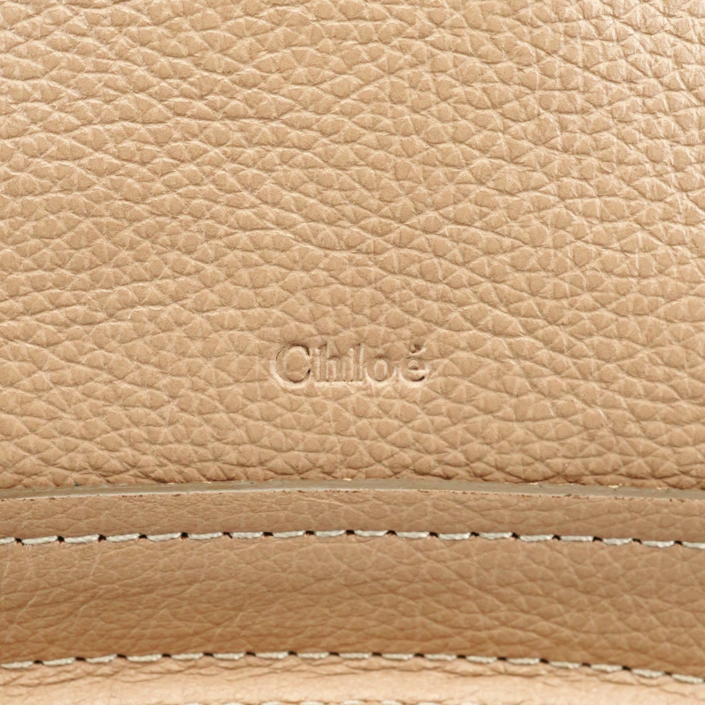Beige Leather Paraty 2-Way Bag