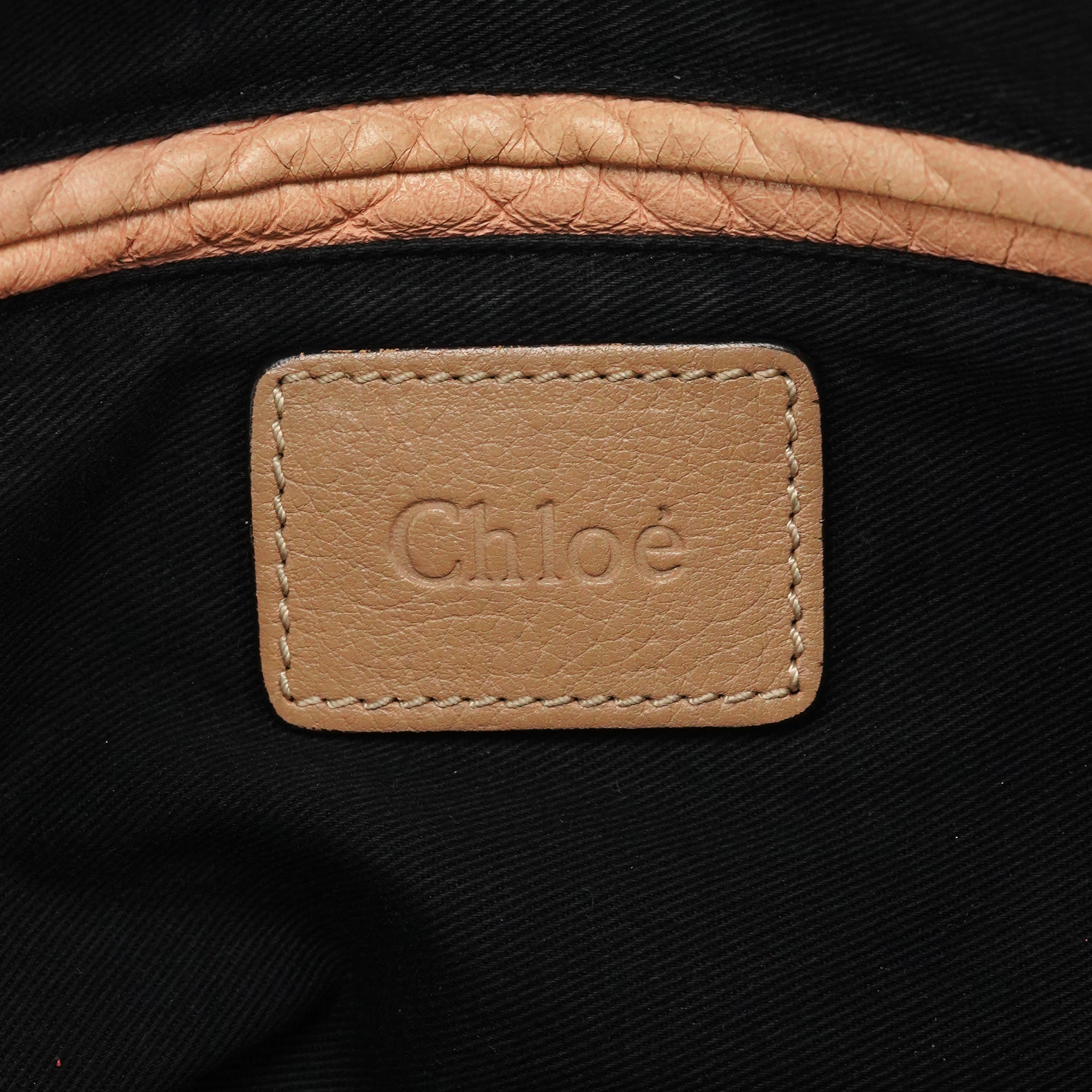 Beige Leather Paraty 2-Way Bag