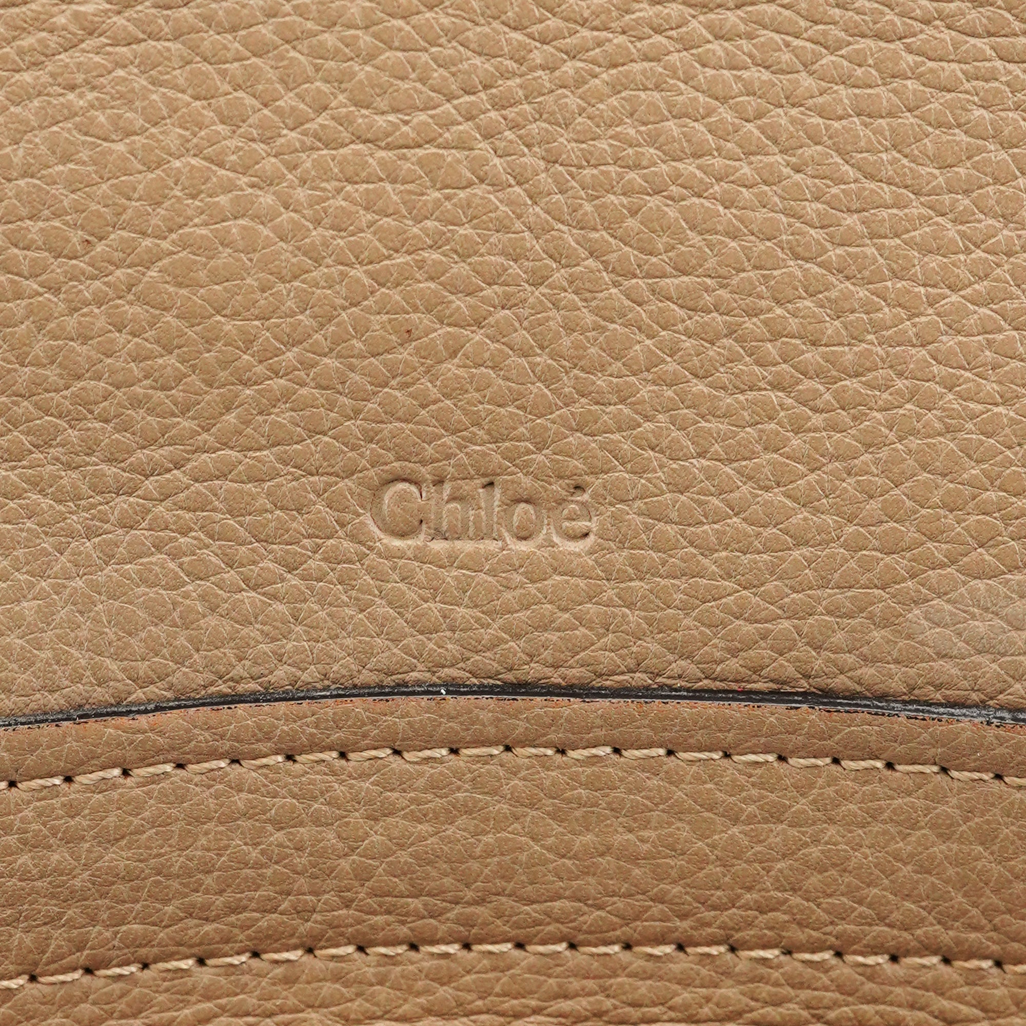 Beige Leather Paraty 2-Way Bag
