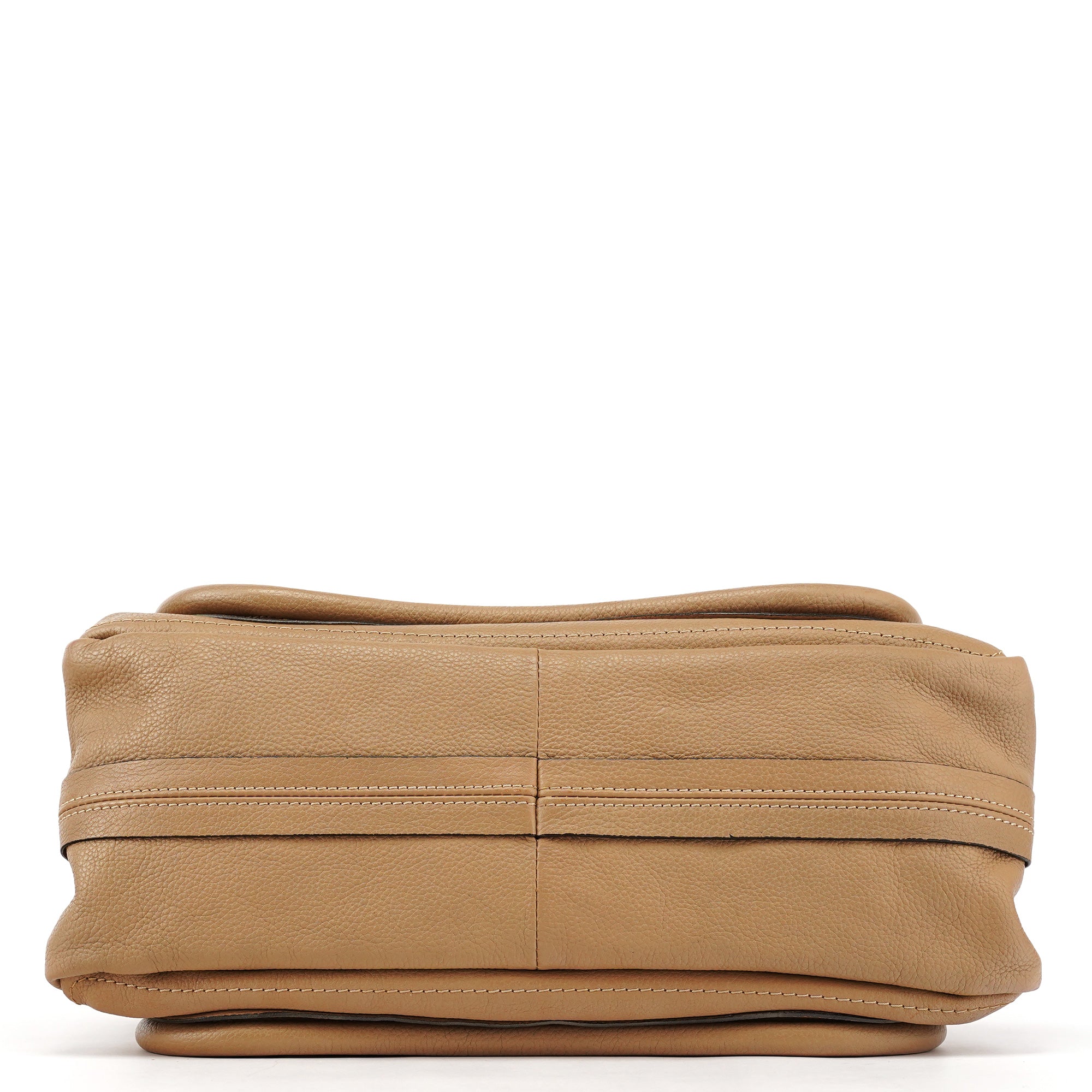 Beige Leather Paraty 2-Way Bag
