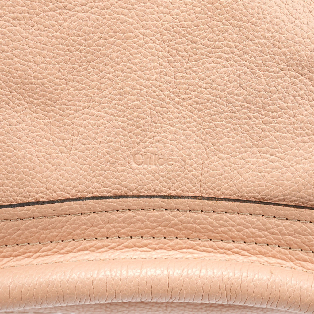 Beige Leather Paraty 2-Way Bag