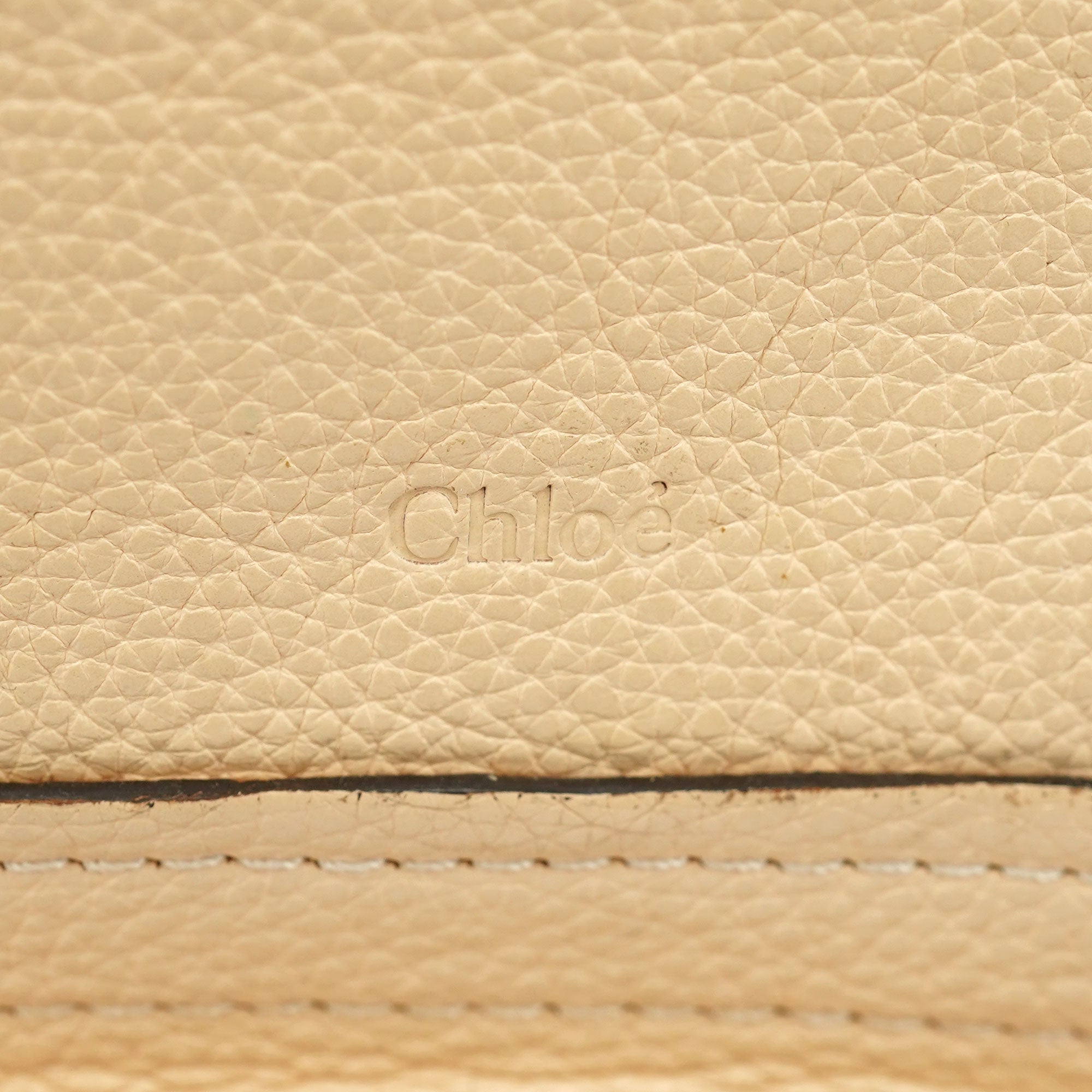 Beige Leather Paraty 2-Way Shoulder Bag