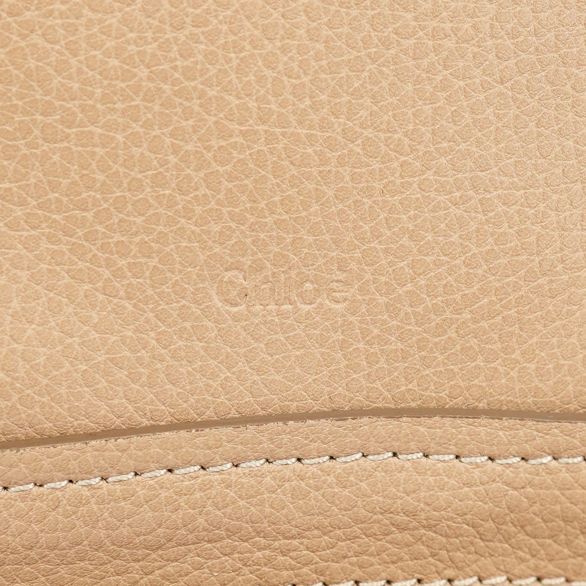Beige Leather Paraty 2-Way Shoulder Bag