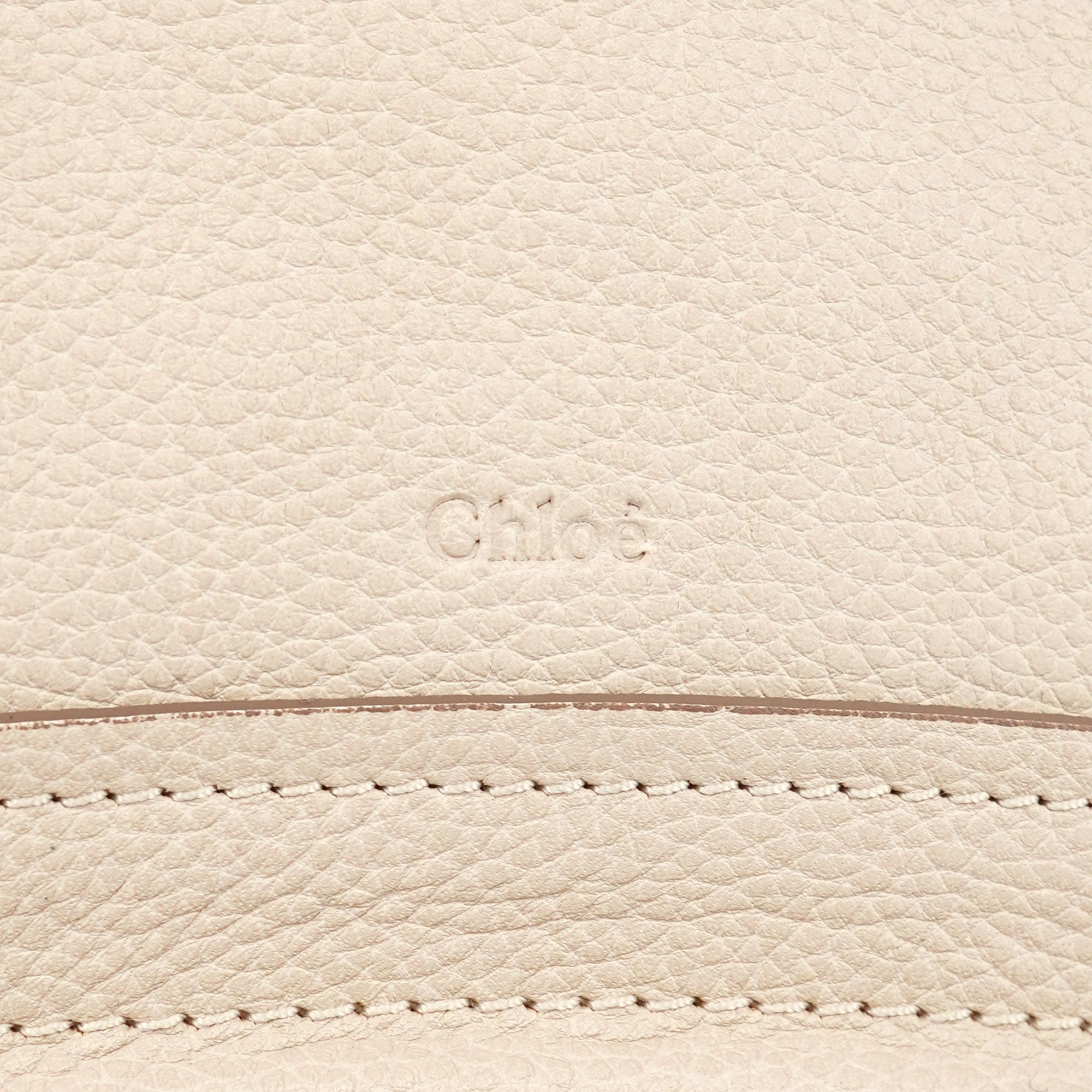 Beige Leather Paraty 2-Way Shoulder Bag