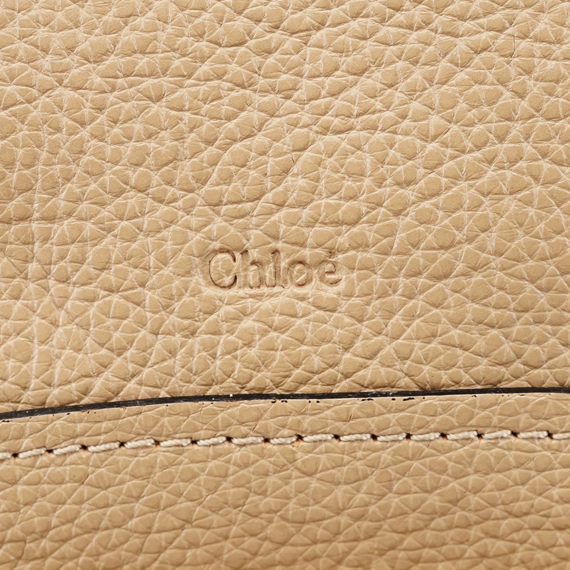 Beige Leather Paraty 2-Way Shoulder Bag
