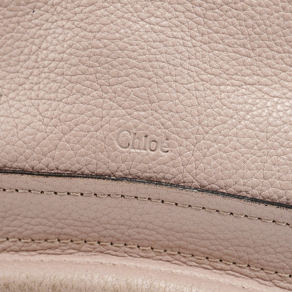 Beige Leather Paraty 2-Way Shoulder Bag