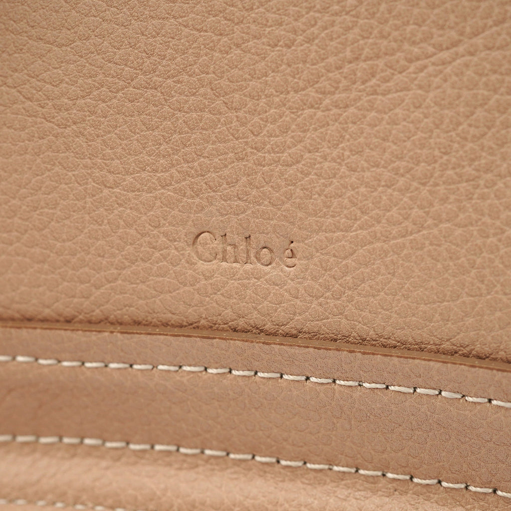 Beige Leather Paraty 2-Way Shoulder Bag