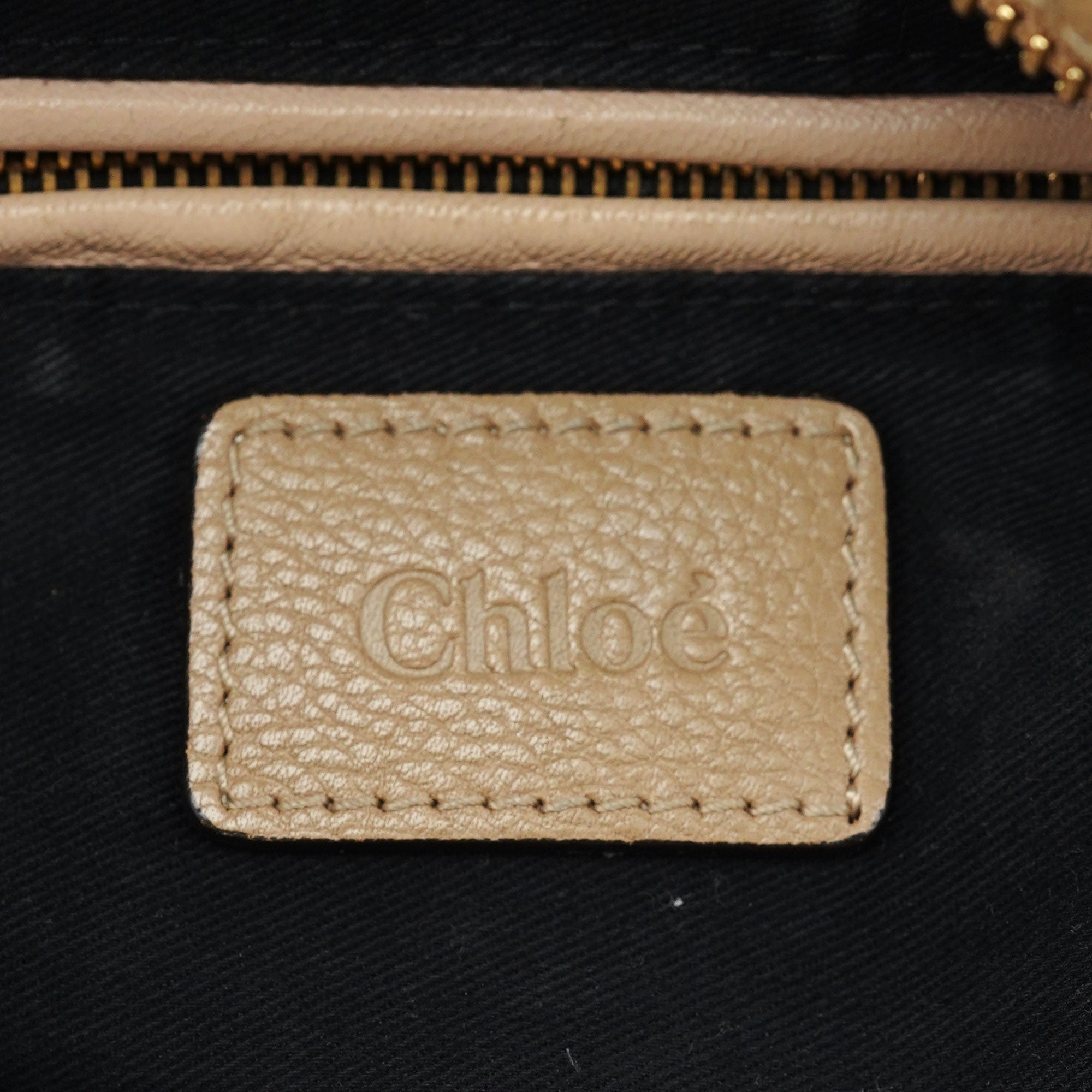 Beige Leather Paraty 2-Way Shoulder Bag