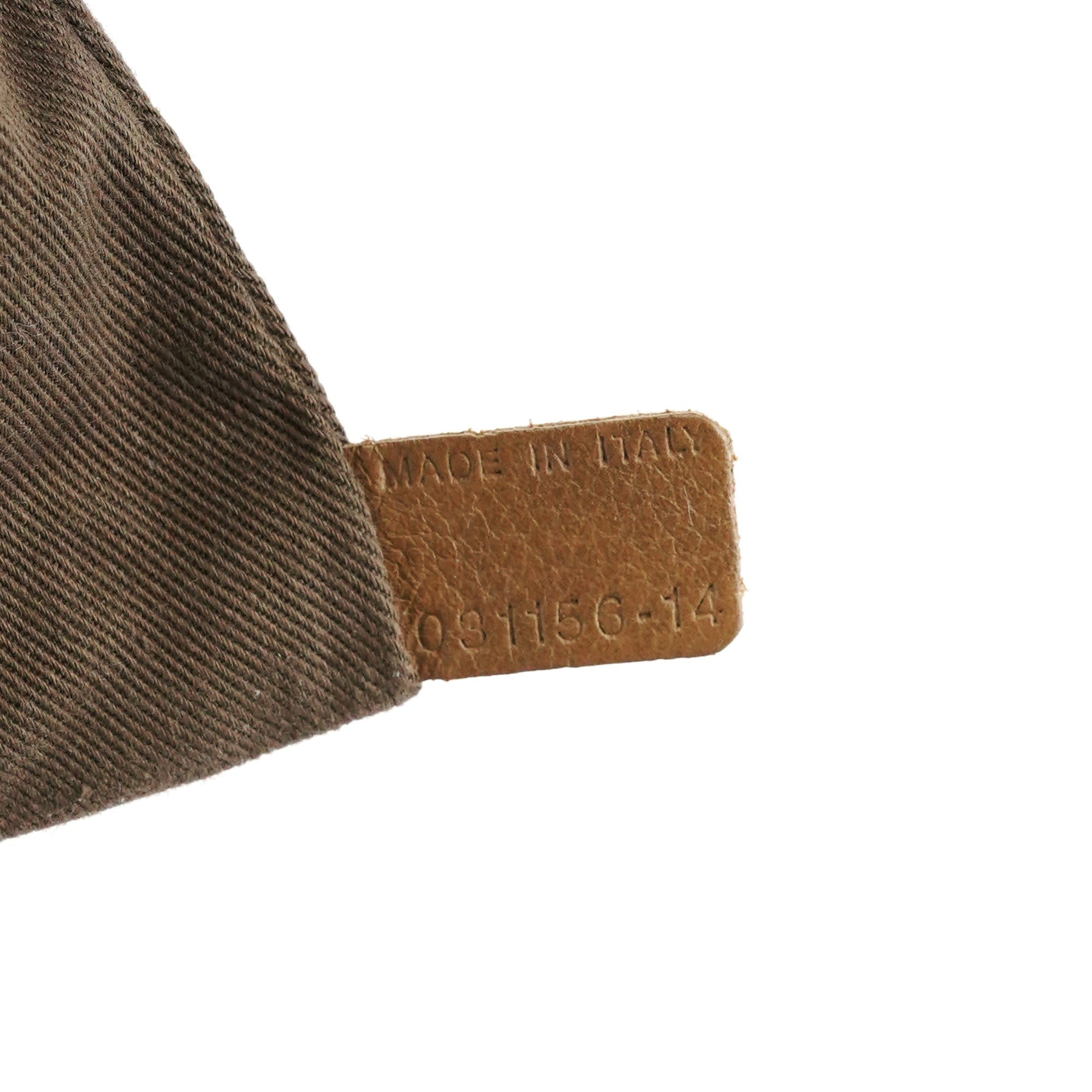 Beige Leopard Leather Marcie Shoulder Bag 1/300