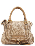 Beige Leopard Marcie Shoulder Bag 1/150