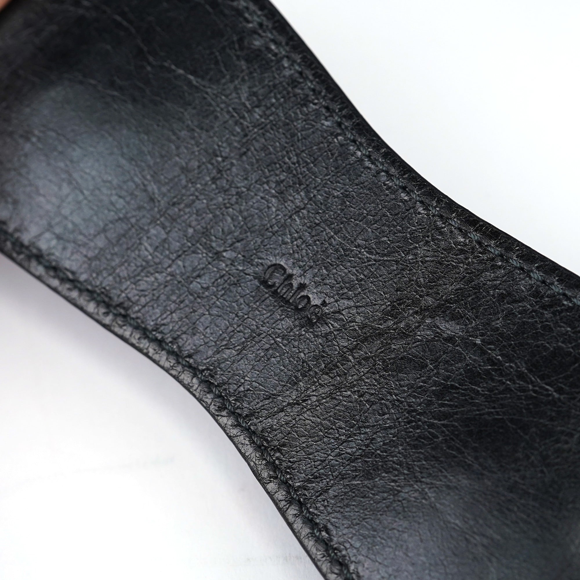 Black Calfskin Bay 2-Way Bag