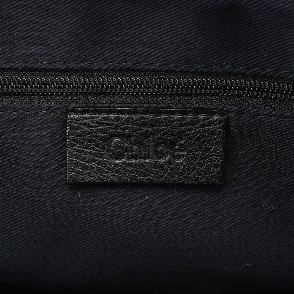 Black Calfskin Boston Bowling Bag