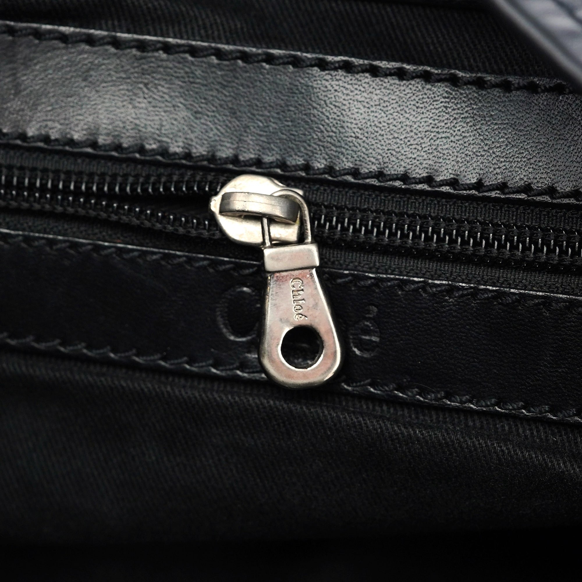 Black Calfskin Kerala Shoulder Bag
