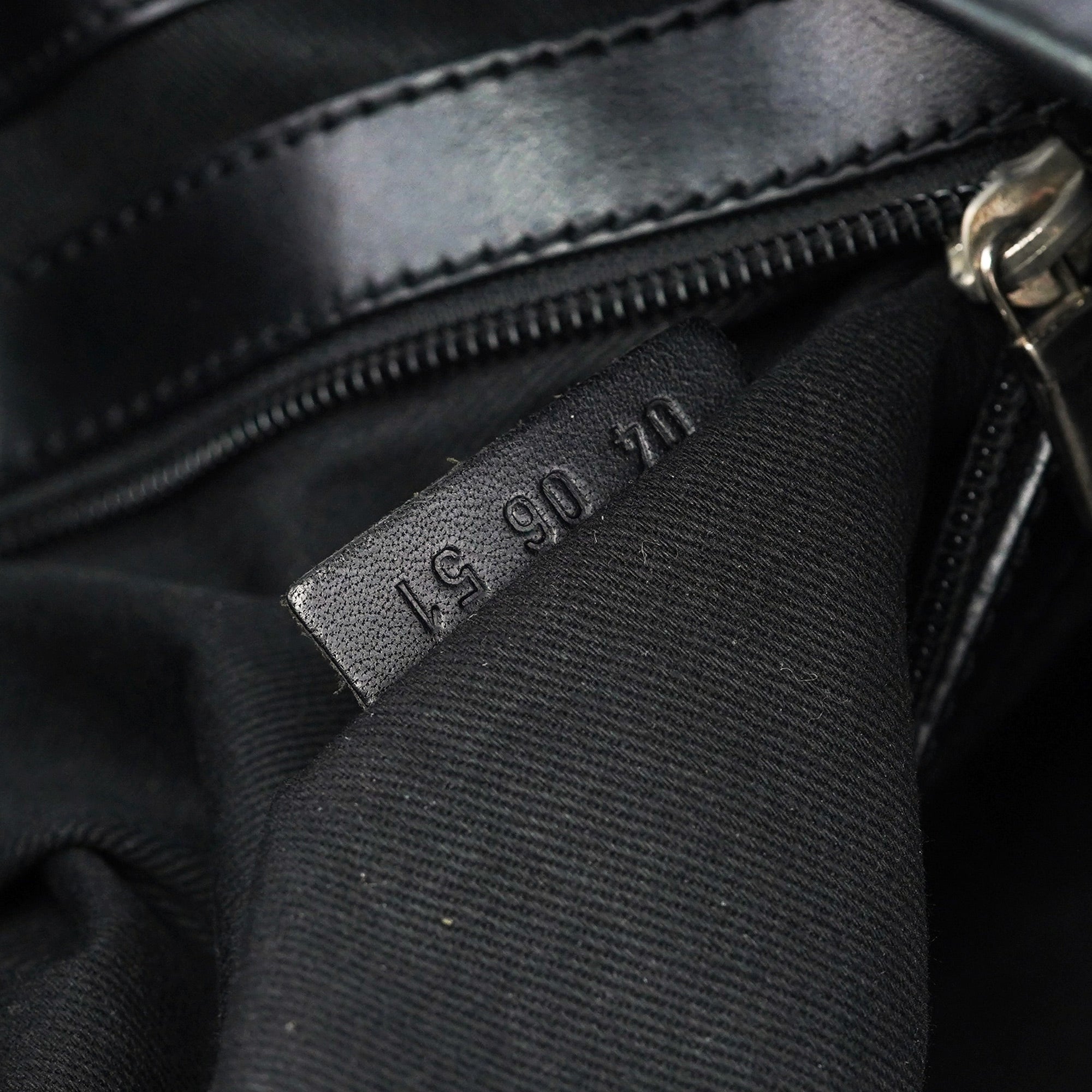 Black Calfskin Kerala Shoulder Bag